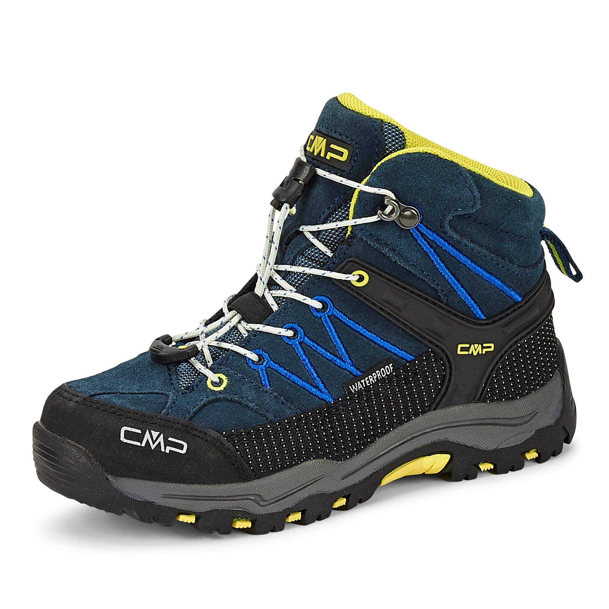 CMP Rigel Mid Trekking Shoe Wp, Walking shoe, Cosmo-Lemonade,