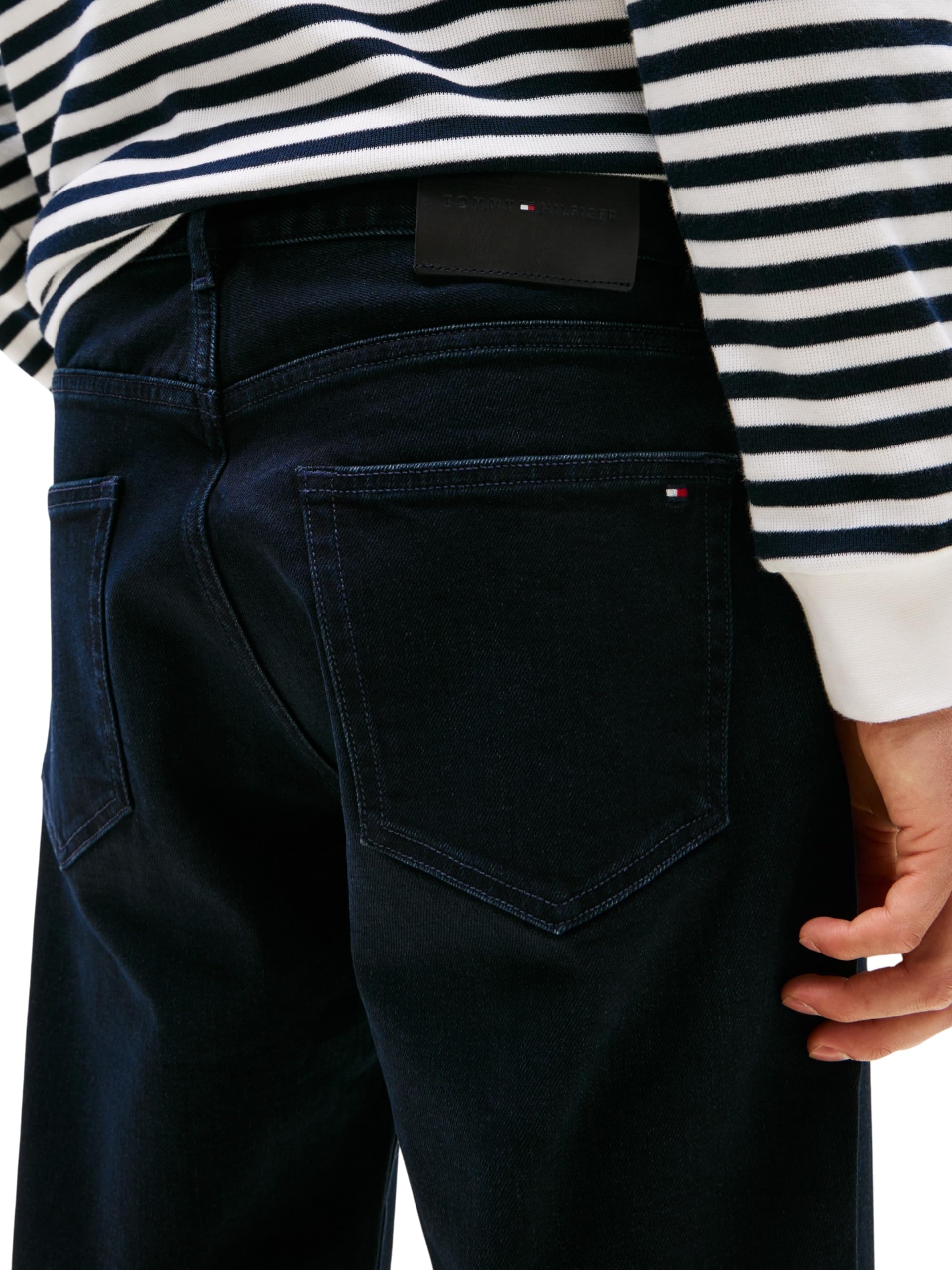 Tommy Hilfiger Vaqueros Hombre Tapered Harlem Talle Medio