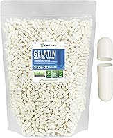 Vista 30 de XPRS Nutra Size 00 Empty Capsules - 1000 Count Empty Gelatin Capsules - DIY Capsule Filling - Fillable Pill Gel Caps for Do-It-Yourself Supplements