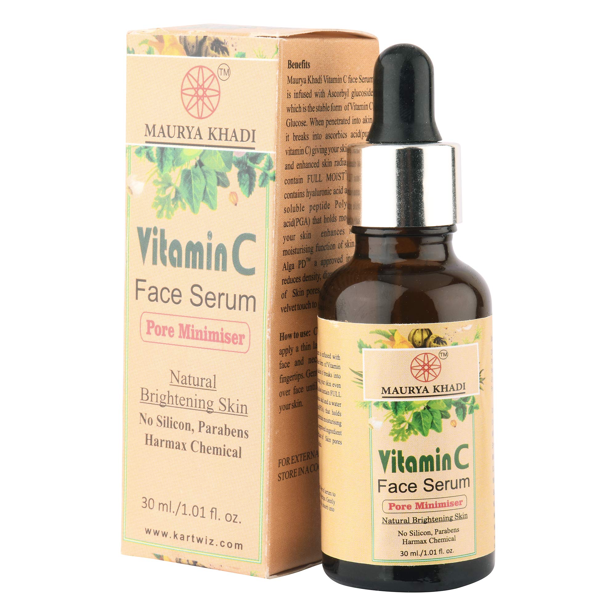 Buy Khadi Natural al Men's, Women's C Serum For Face, With Hyaluronic