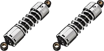 Progressive Suspension 412-4233C Chrome 11" Standard Low Buck Factory Replacement Rear Suspension Shock