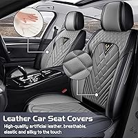 Vista 2 de Fundas de Asiento de Coche para Nissan Altima 2000-2026, Funda de Asiento Completa de Piel Nappa Impermeable, Protector de Asiento Automotriz Negro