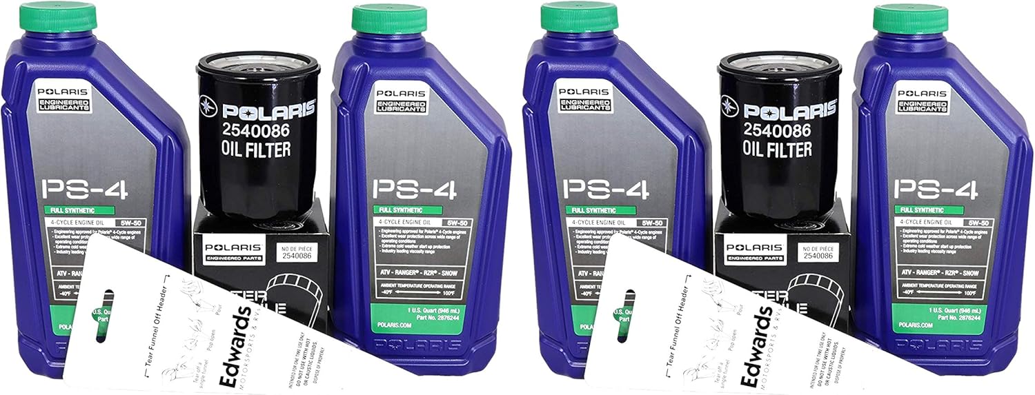 Polaris Oil Change Kit (2 Pack) Automotive