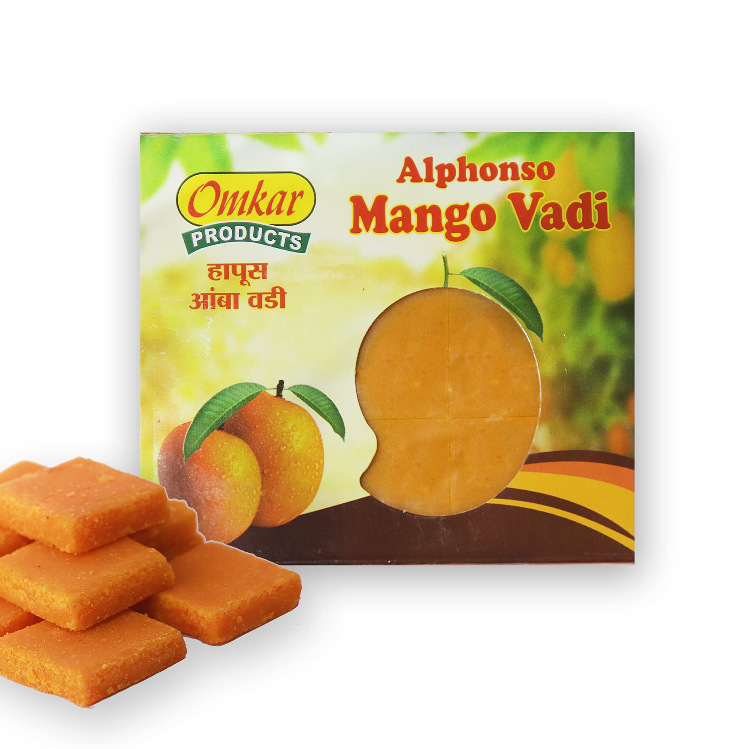 Omkar Products Mango Delicious Vadi 100gm (Pack of 3) | Mango Barfi | Mango Katli | 100% All Natural | Organic | Indian Sweet (B0CD643GDY) Amazon Price History, Amazon Price Tracker
