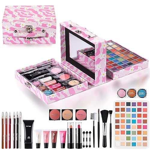 Miniatura 1 de Hot Sugar Kit de maquillaje para niñas preadolescentes de 10 a 12 años, juego de regalo de cumpleaños y Navidad para adolescentes de 16 a 18 años,