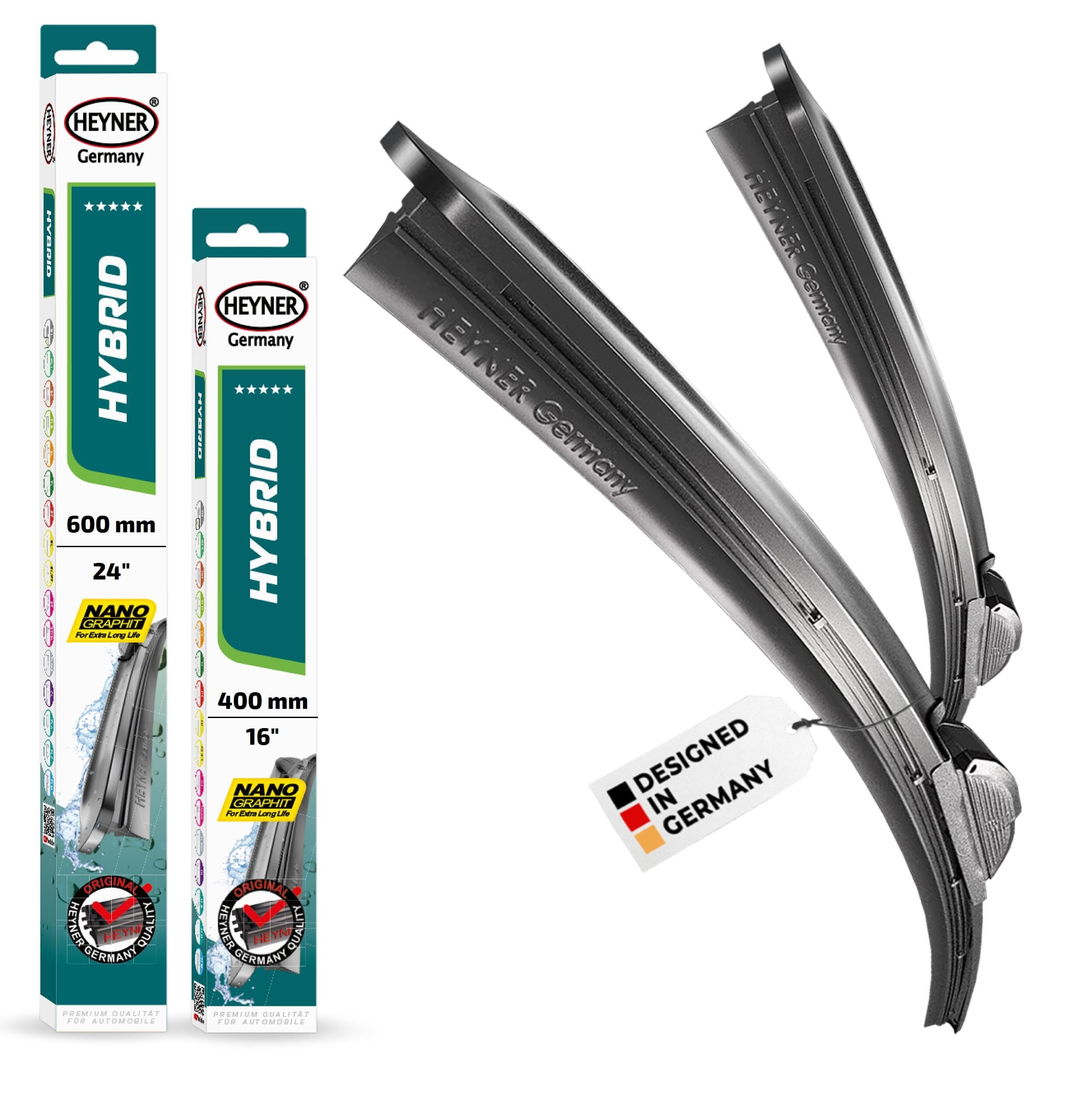 HEYNER Zestaw wycieraczek przedniej szyby do MAZDA 6 Sport Kombi 2008-2012 HYBRID