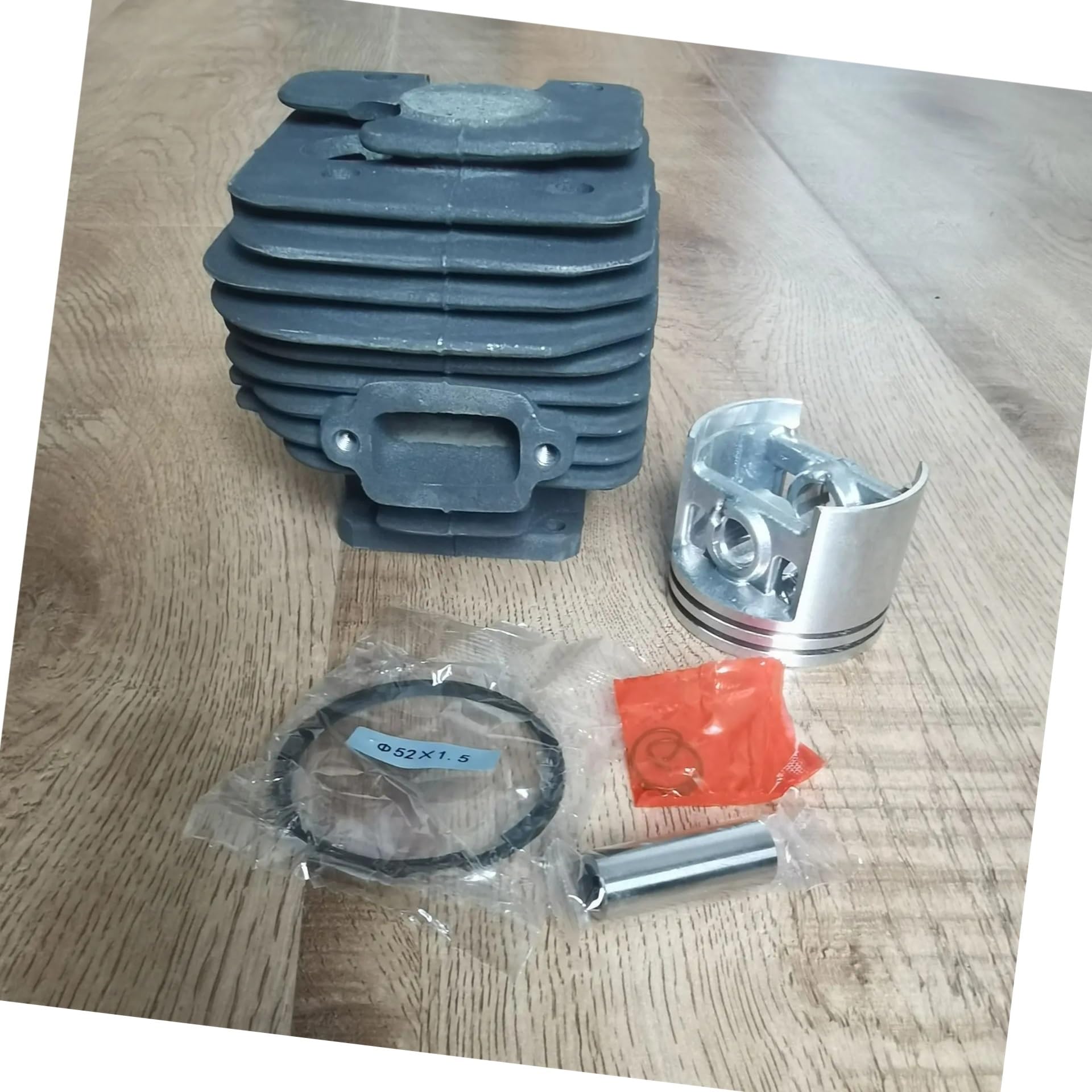 Kit cylindre piston pour MS381 52mm - Pièce de rechange haute résistance pour travaux forestiers