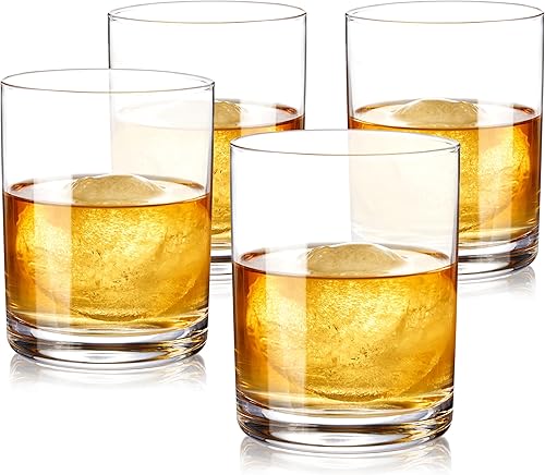 Miniatura 6 de Rocks - Vasos para whisky, vasos de whisky, vasos de whisky, vasos de bar, regalos de cóctel, 12 onzas, juego de 4