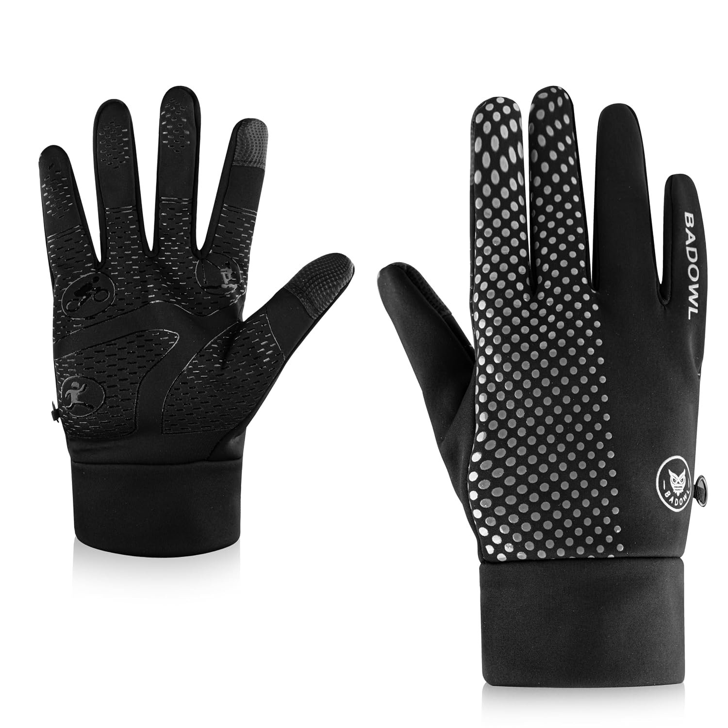 BADOWL Thermo Ride Water Resistant Winter Gloves for Men & Women with Anti-Slip Palm, Extended Wrist Cuff, Touchscreen Sup... - Review, Price and Buying Guide
