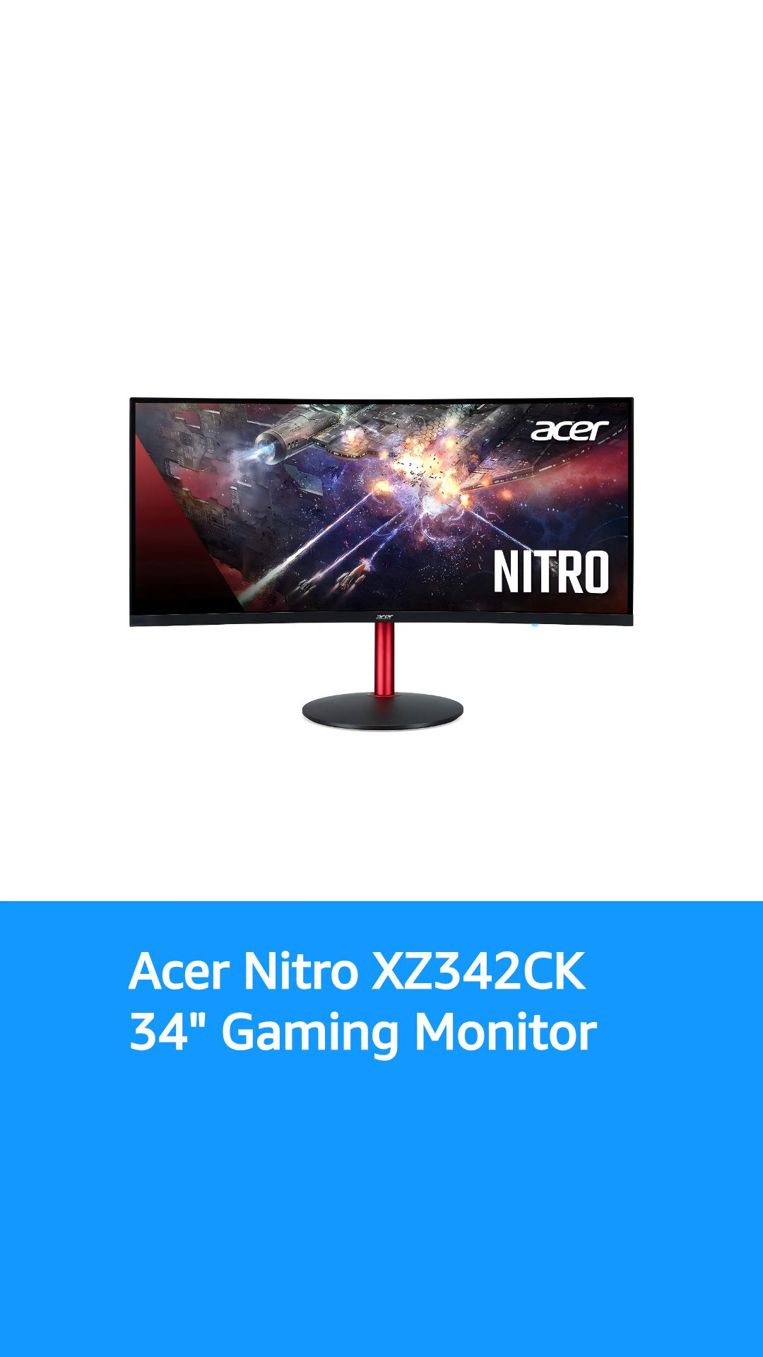 Acer Nitro XZ342CK Pbmiiphx 34