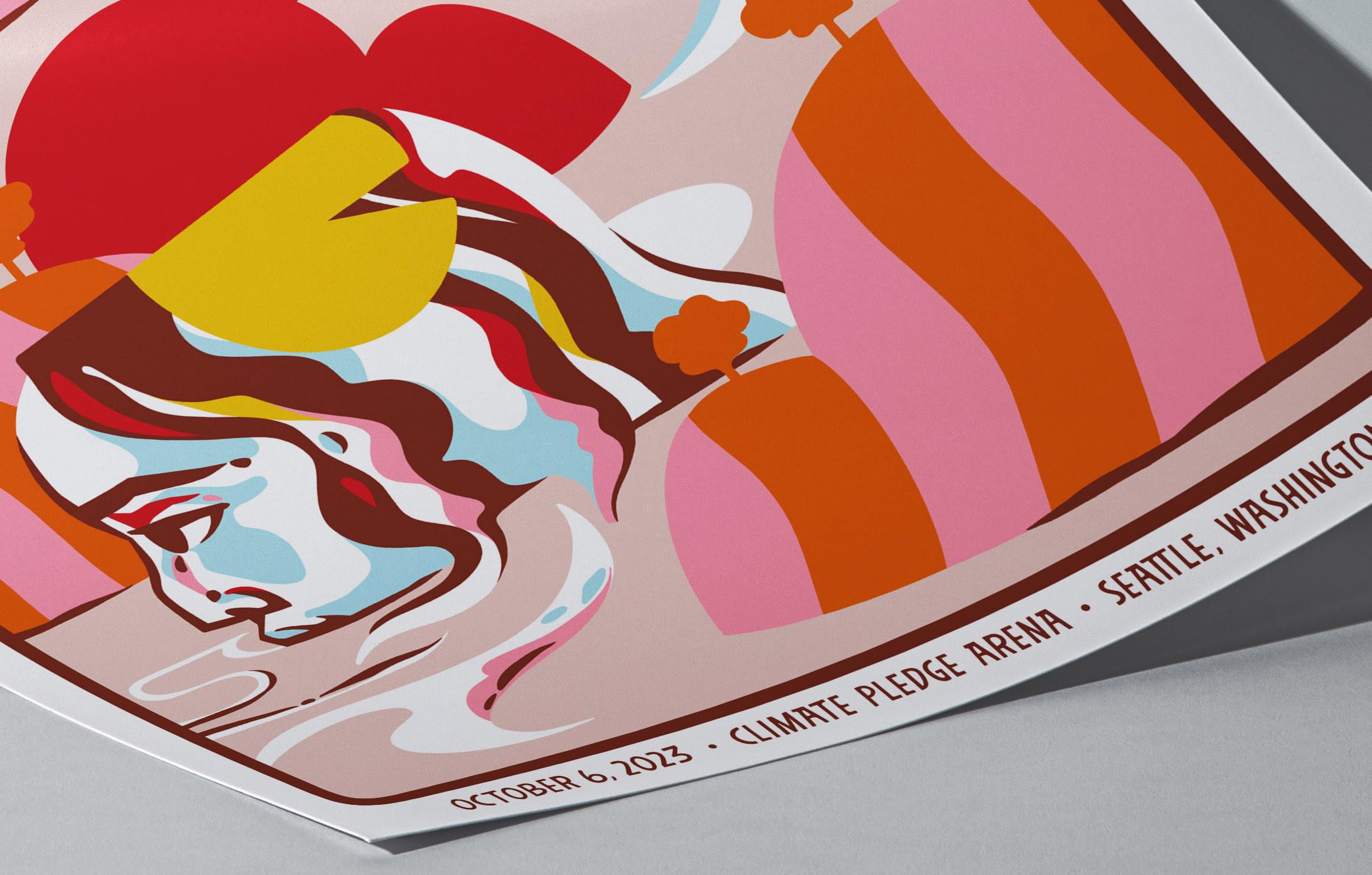 Amazon.com: Death Cab for Cutie concert poster, Death Cab for