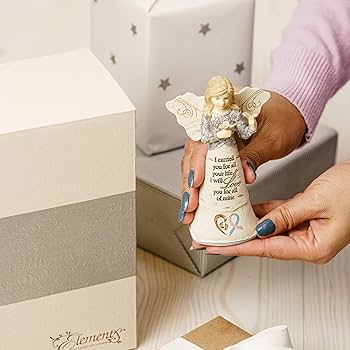 Amazon.com: Pavilion - Angel Figurine Floral Spring Home Decor