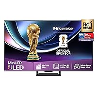 Hisense TV 65" Mini-LED 165Hz 4K 2025 65U72Q PRO, Smart TV VIDAA U9 con 1000+APP