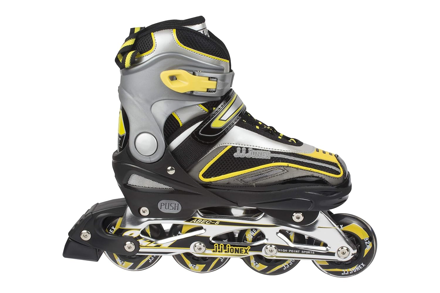 Jonex JJ Men's Inline Adjustable Skates 128 3942 Euro with Aluminium