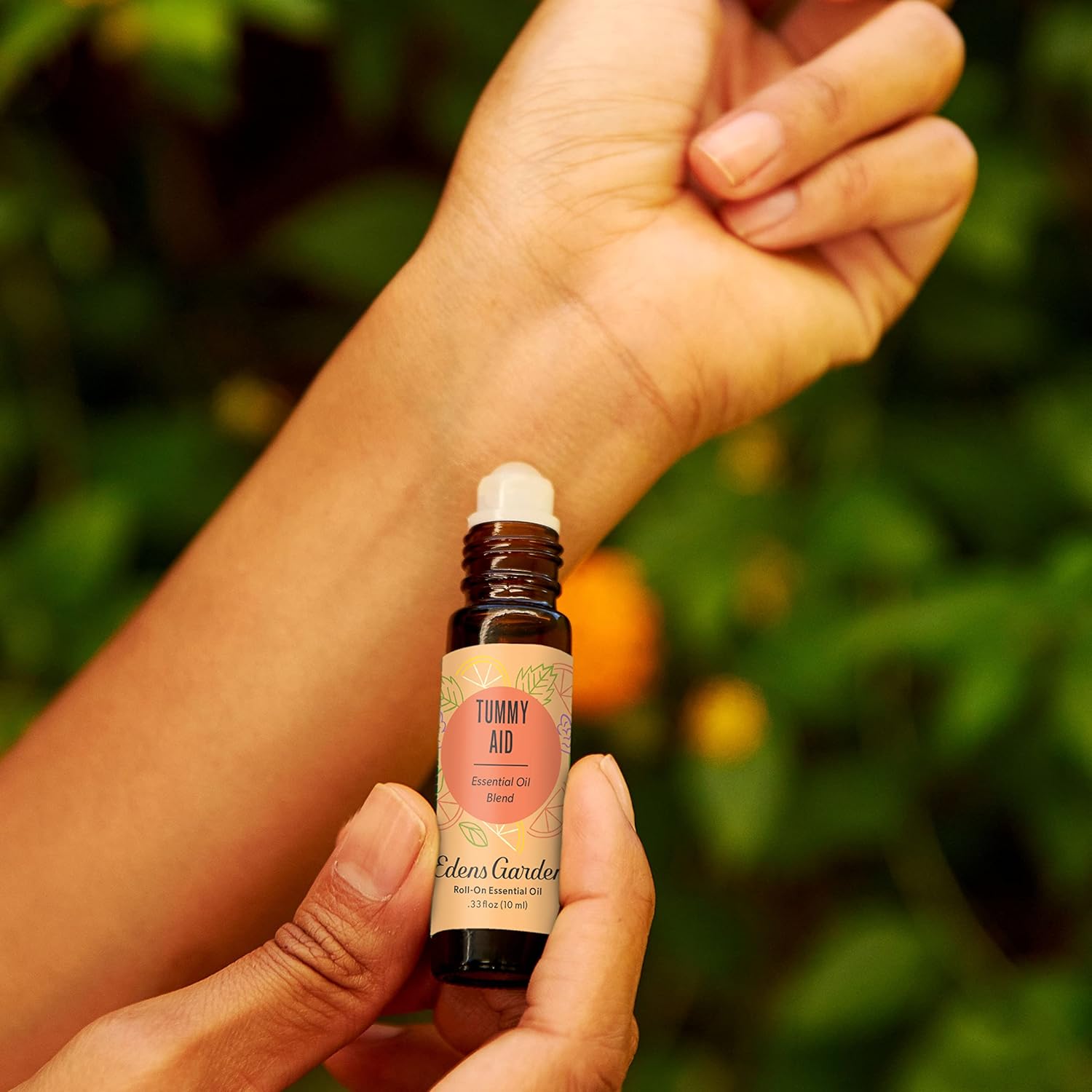 Edens Garden Tummy Essential Oil Roll-On Blend- 100% Pure Premium Grade, Natural, Therapeutic, Aromatherapy, Kid & Skin Safe, The Best for Body, Comfort, Wellness Pre-Diluted 10 ml (.33 fl oz) - Image 2