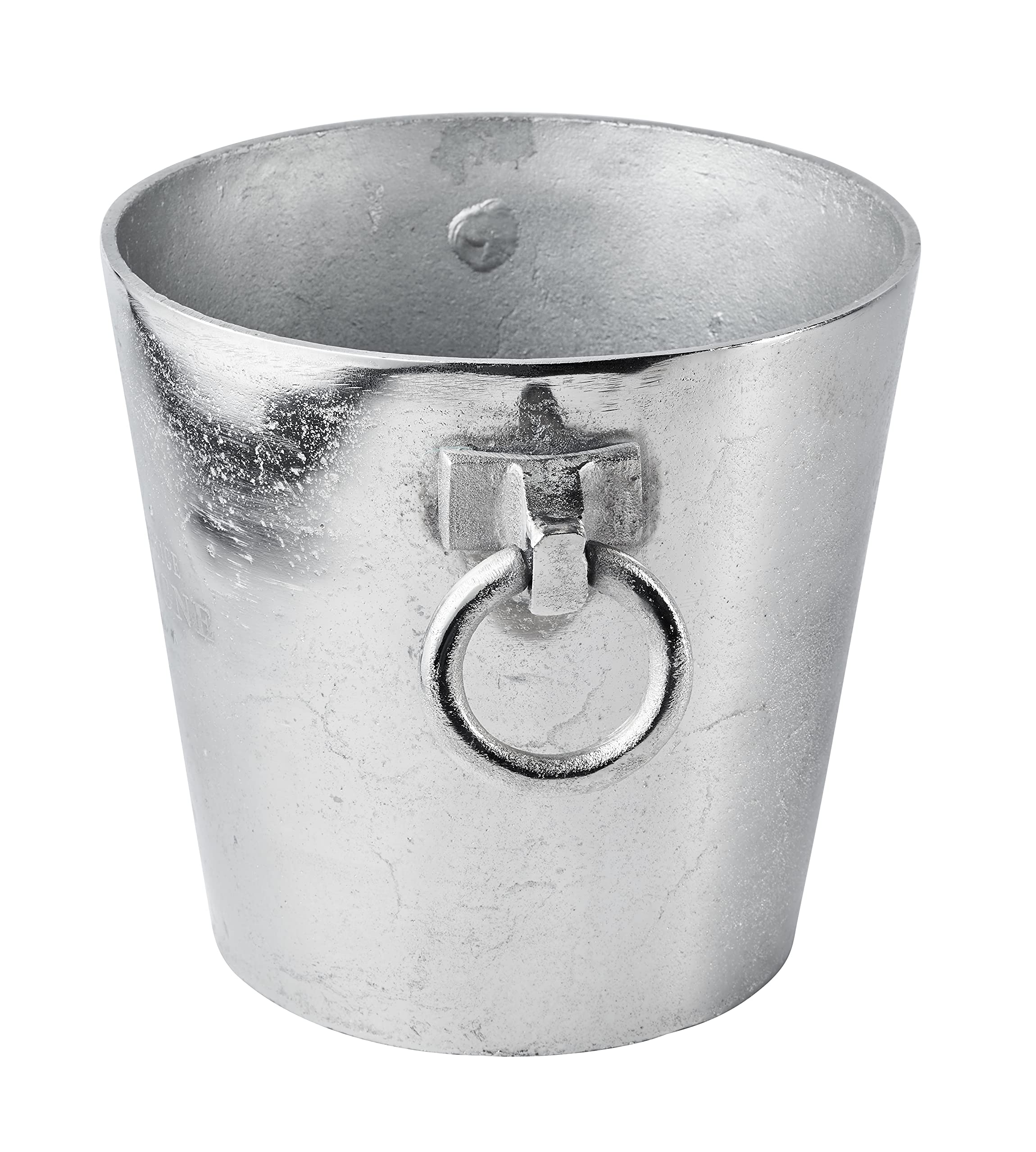 Michael Noll Champagnerkühler, Weinkühler, Flaschenkühler, Aluminium, Silber, S, M, L, 20 cm, 23 cm, 32 cm (32x24x23)