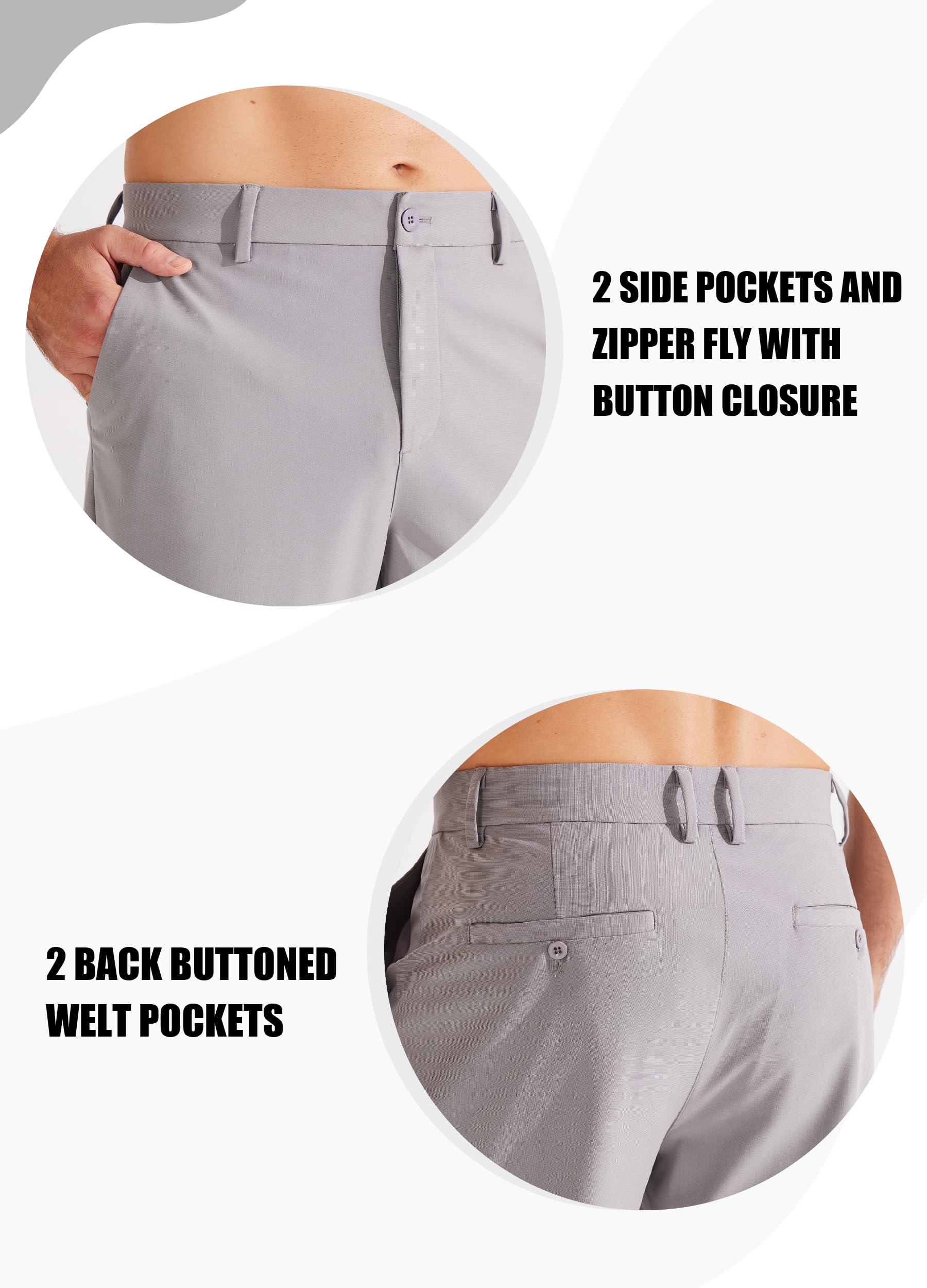 Libin Pantalon de Golf Homme