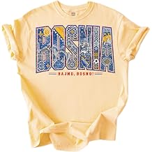 Bosnia Graphic World Cup 2026 T-Shirt Retro Country Pride Travel Tee Vintage Cultural Shirt