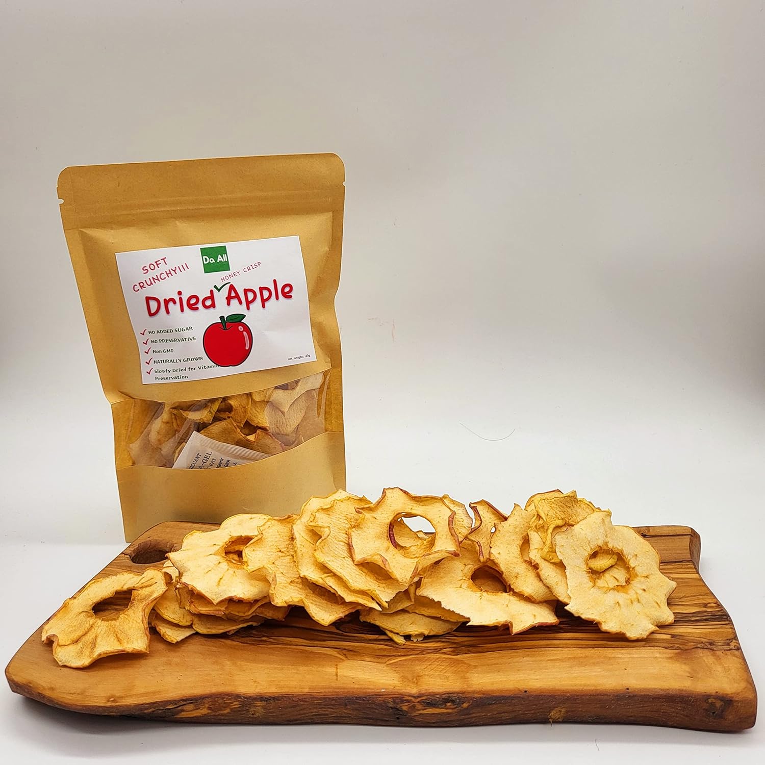 Honeycrisp Dried Apple Naturally Grown 3 pack (45g x 3