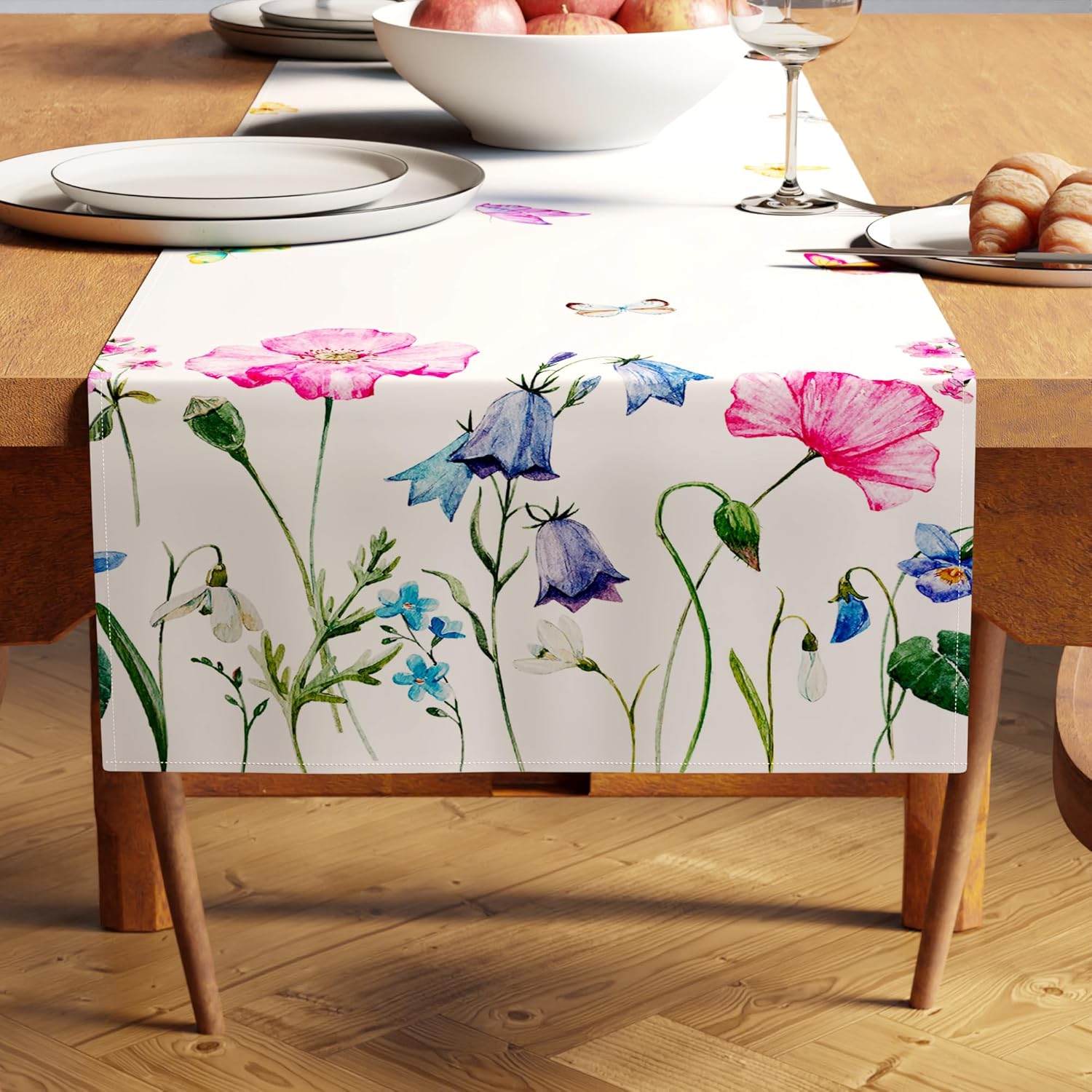 Buy Encasa XO Table Runner for Dining Table Living Room & Kitchen