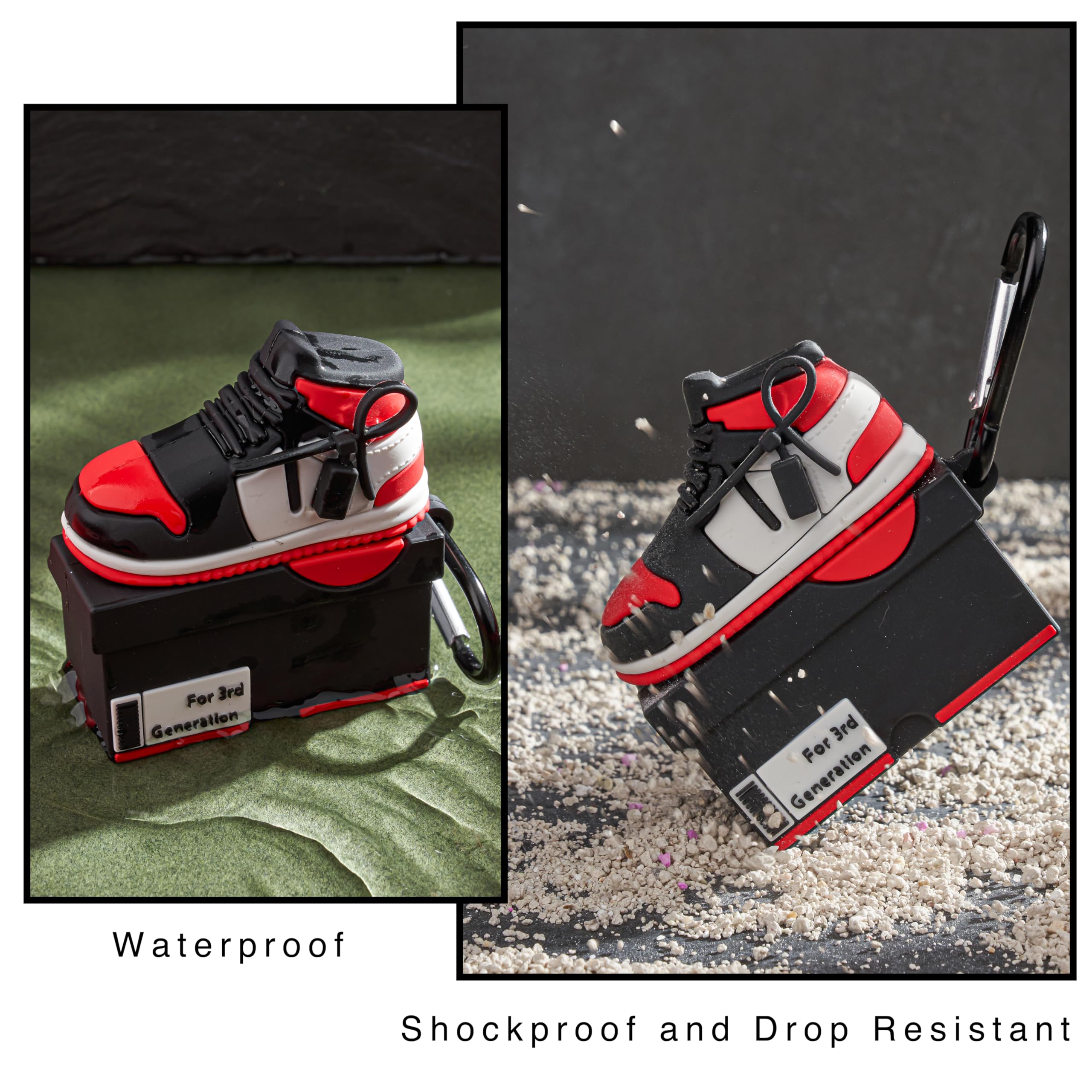 Amazon.com: Awesometik AirPods 3rd Generation Shoes Case Cover