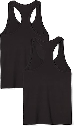 Miniatura 2 de Tienda Essentials Camiseta sin mangas para mujer Active Workout Quick Dry Tech Stretch Racerback (disponible en tallas grandes), varios paquetes