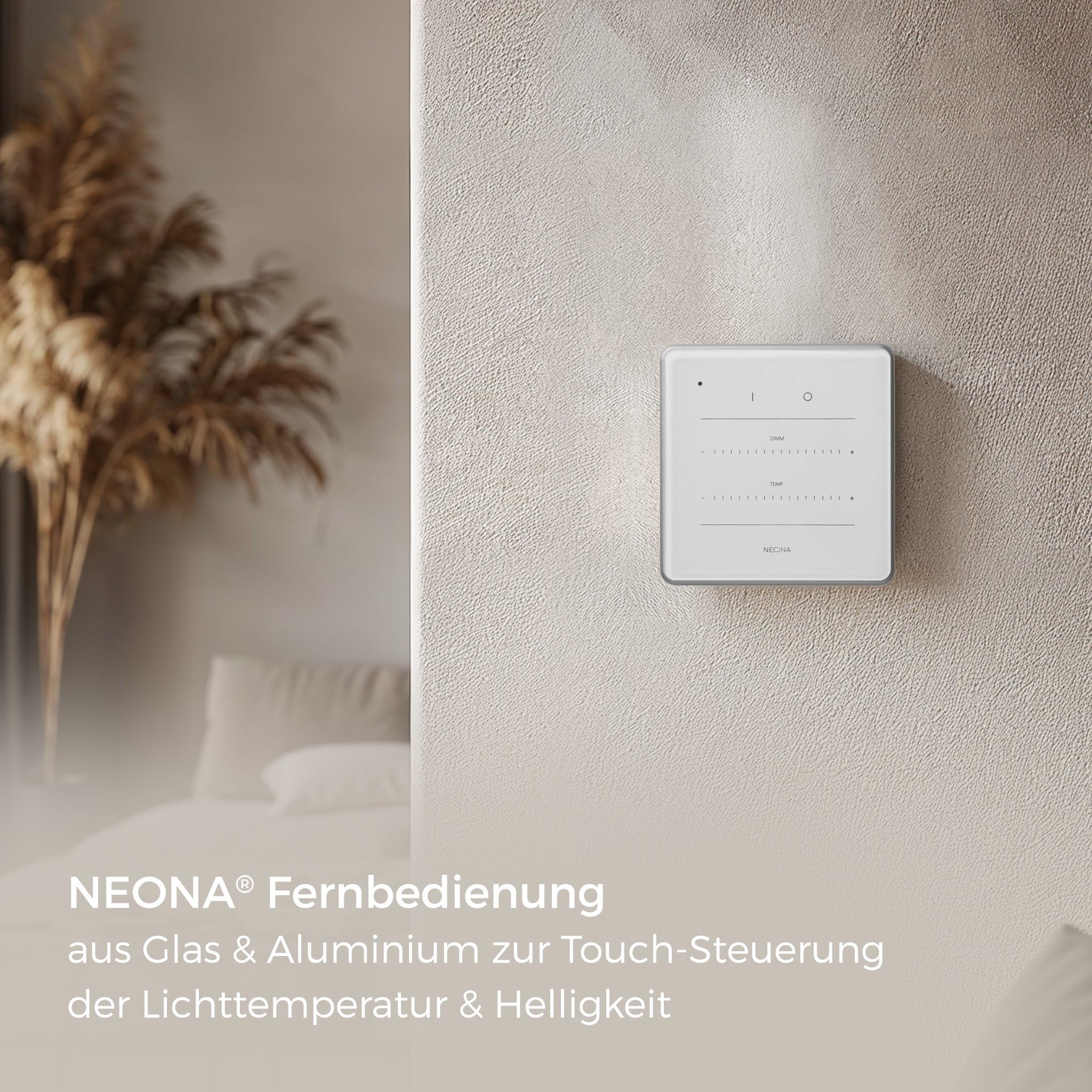 NEONA SOL LED Pendelleuchte Schwarz Metall Ringdesign Dimmbar, Hängelampe mit Fernbedienung warmweiß bis kaltweiß Up Down Höhenverstellbar (Schwarz Chrom)