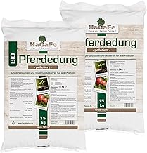 2 x 15 kg HaGaFe Organic Horse Manure, Horse Manure, Universal Fertiliser, Organic Fertiliser, Manure, Manure, Natural Fertiliser, Garden Fertiliser