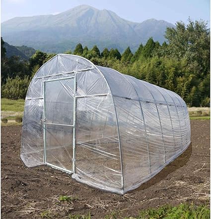 農業用ビニールハウス 約20m×約5.4m パイプ 施設