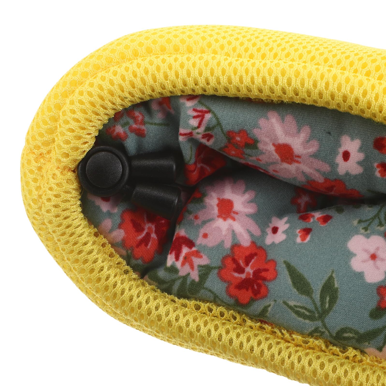 Almohadillas Acolchadas para Muletas bajo Axila Diseño Ergonómico Cojines Transpirables y Lavables para Antebrazo Alivio de Presión de Color Amarillo