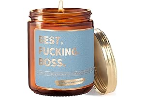 Gifts for Boss: Best Boss Ever Scented Candle