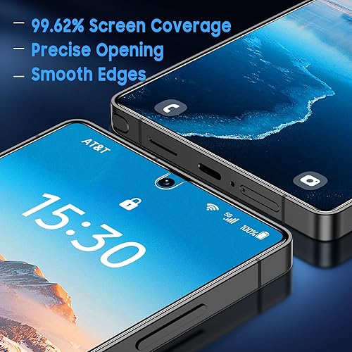 Vista 7 de Uyiton UnBreak-Glass para Samsung Galaxy S25 Ultra Protector de Pantalla Mate, [Soporte Ultrasónico de Huellas Digitales][Anti-Resplandor][Vidrio