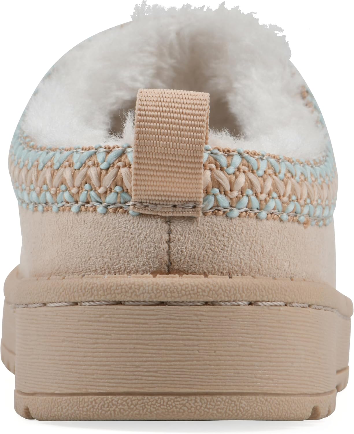 White Mountain Kids Girls' Lucianna Faux Fur Slipper Clog