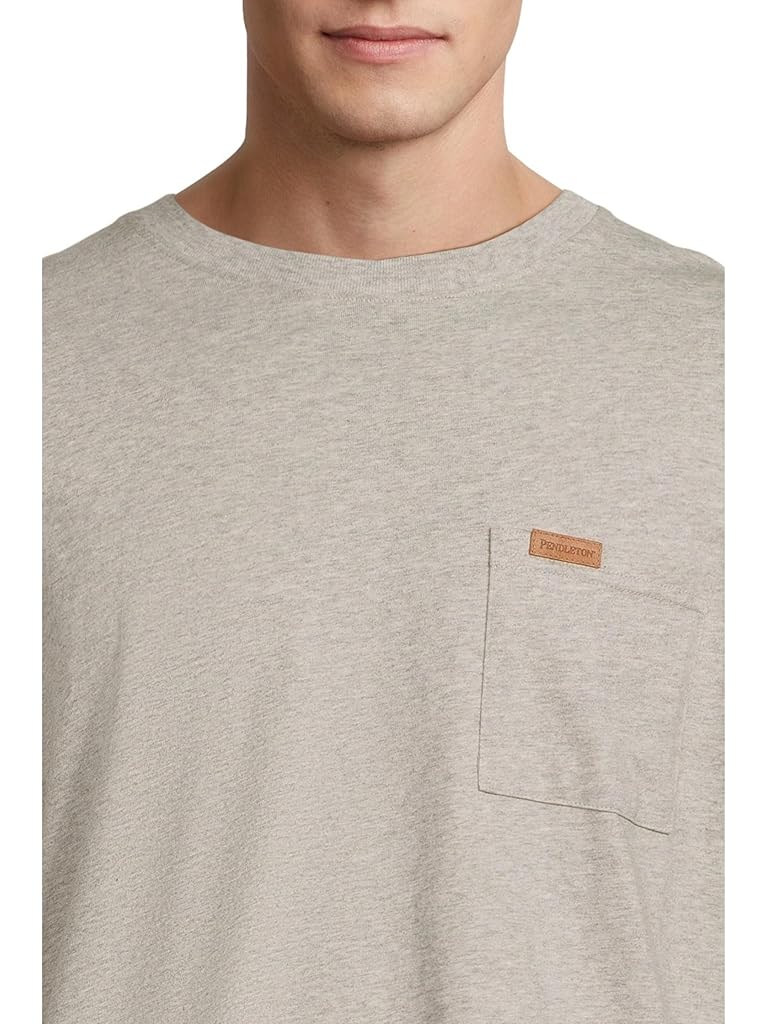 Gray Pendleton Deschutes Tee Long Sleeve