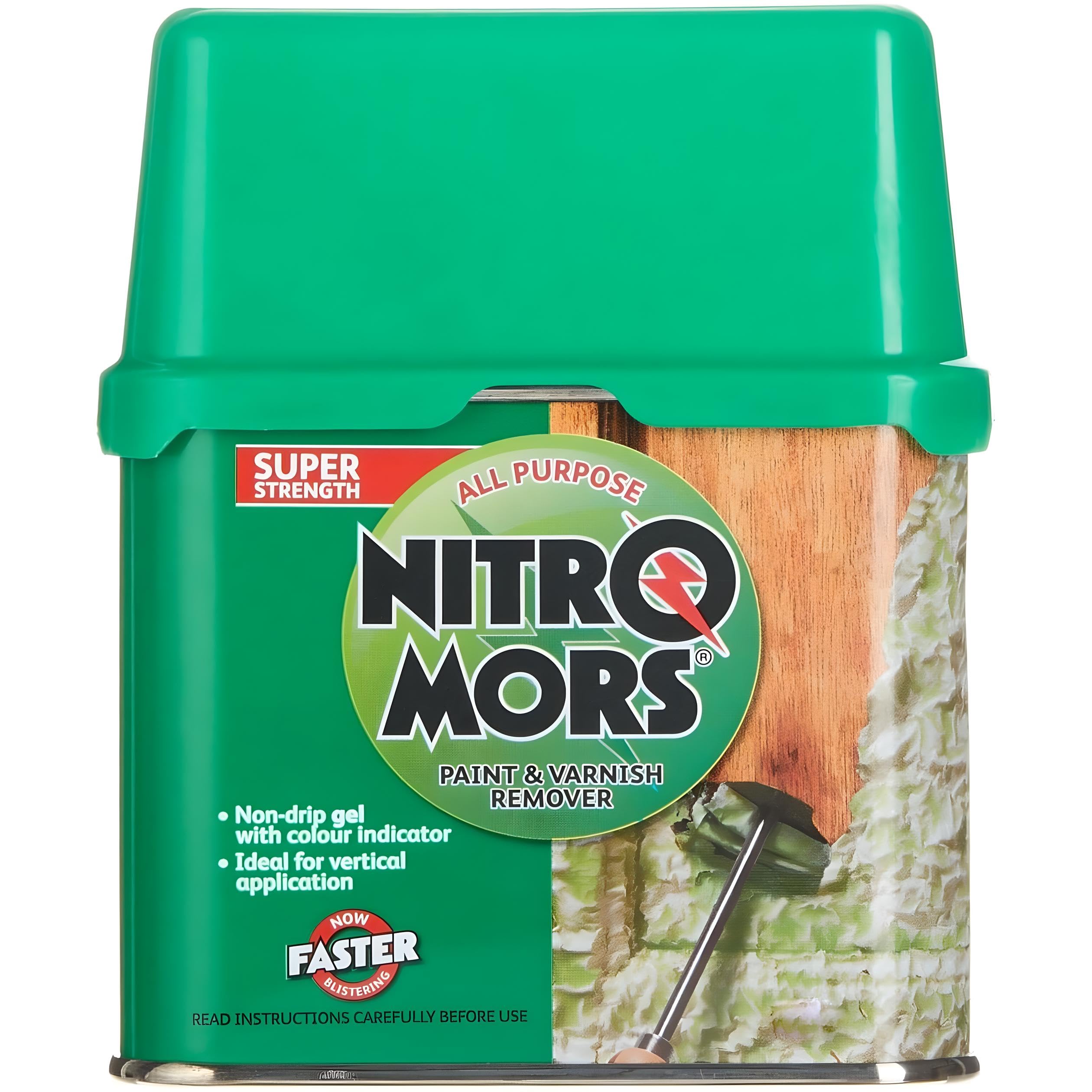 AMK® Nitromors All Purpose Paint & Varnish Remover 375ml Original Stripper Non Drip Strips Lacquers
