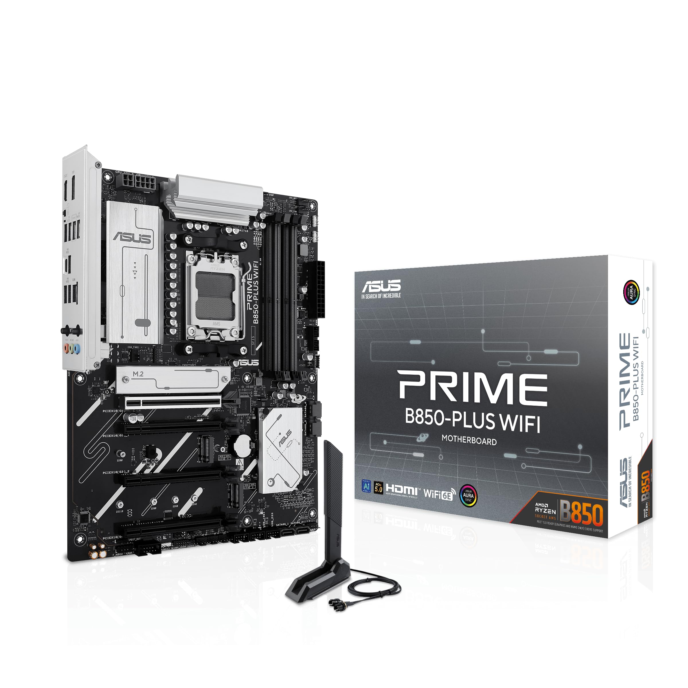 ASUS PRIME B850-PLUS WIFI AMD B850 Socket AM5 ATX