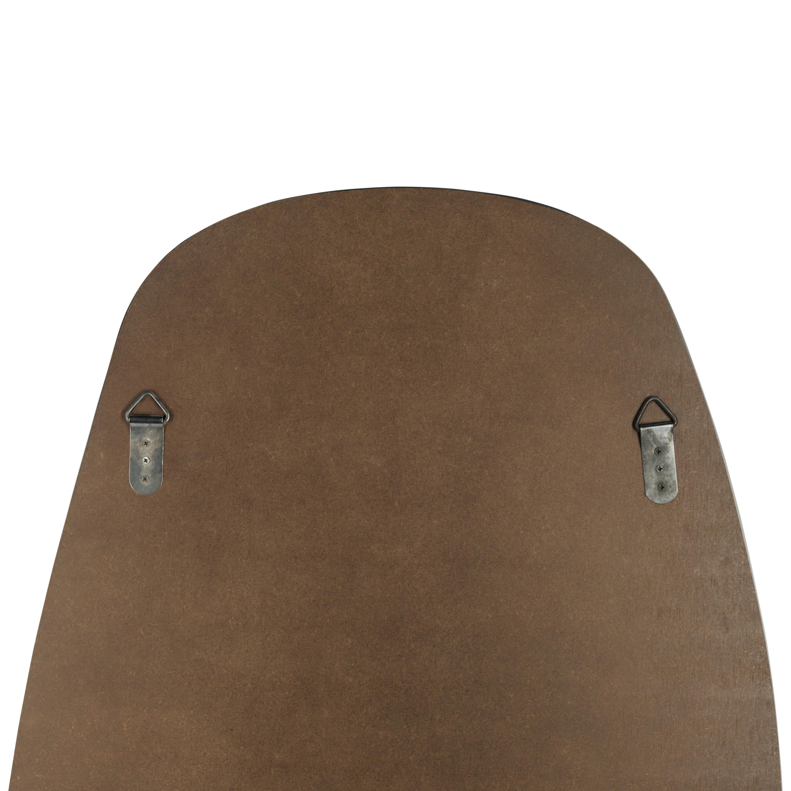 VIDISpecchio Elegante da Parete Asimmetrico | Decorativo Ovale 95 x 55 cm | Design Asimmetrico da Appendere | Specchio Moderno da Parete