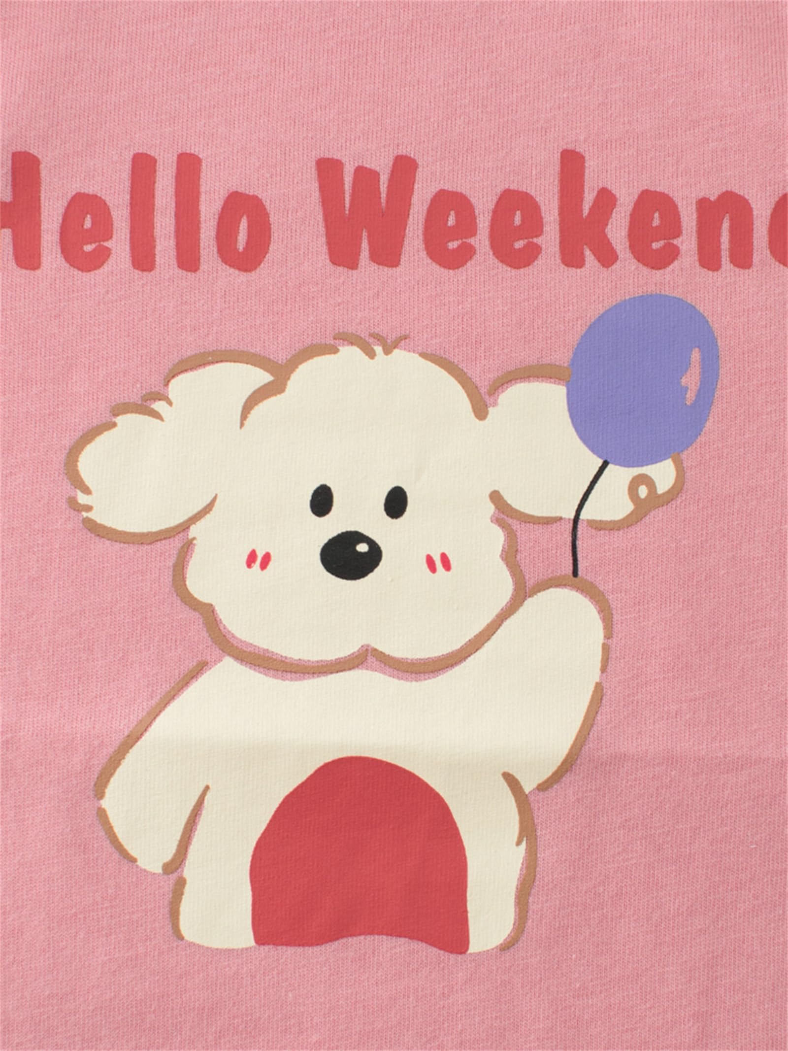 Newborn Baby Girls Crewneck Blouses Long Sleeve Tee Tops T Shirts Cotton Graphic Print Shirt for Little Girls (Pink,130/5-6 Y,Unisex,Big Kid,US,Age,5 Years,6 Years)