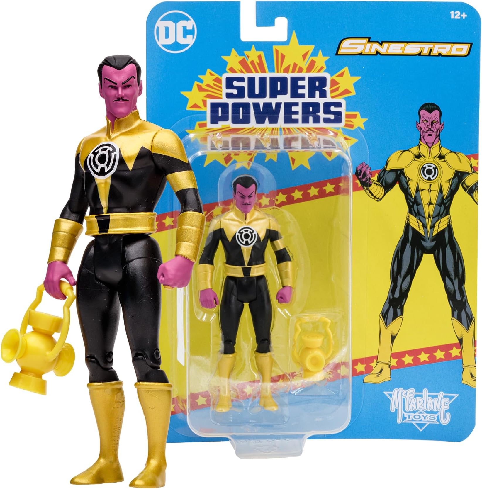 McFarlane Toys DC Direct - Super Powers 5IN Figures WV7 - Sinestro (Sinestro Corps WAR)