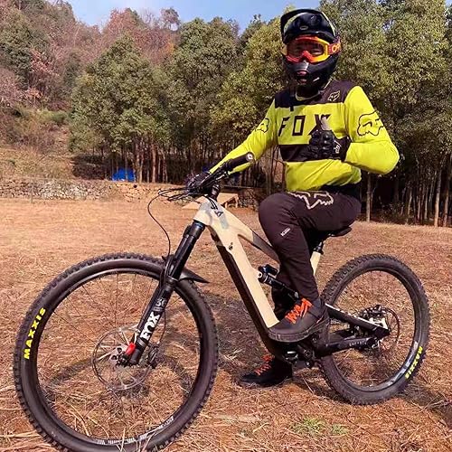 Miniatura 2 de Zapatos de ciclismo MTB Mountain Bike SPD para hombre, adecuados para ciclismo de montaña DH Enduro, compatibles con todos los pedales de 2