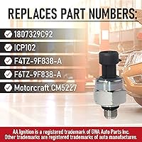 Vista 3 de Sensor ICP con kit de arnés, presión de control de inyección, compatible con vehículos Ford - 7.3 Powerstroke E350, F250, F-350 Super Duty