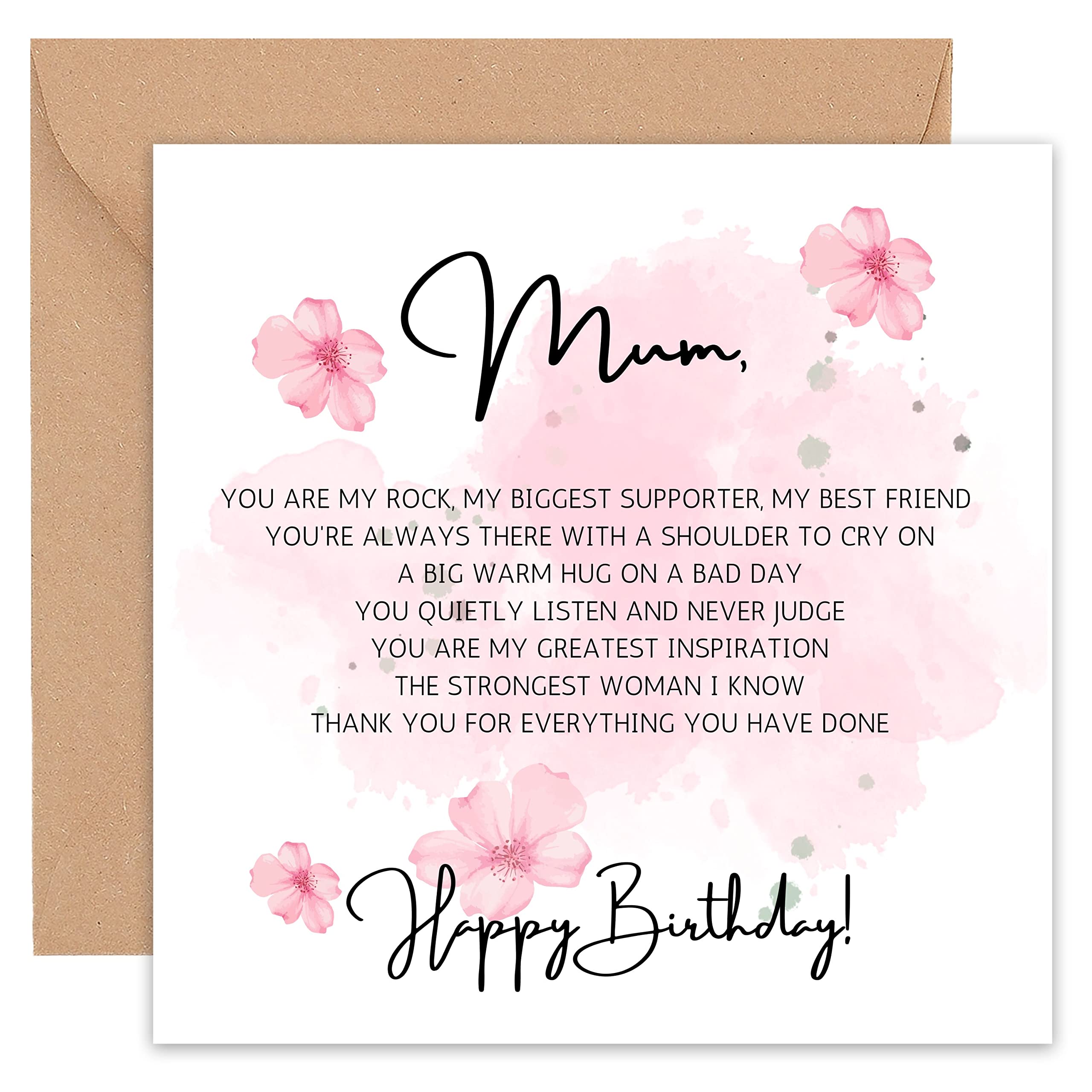 Carte D'anniversaire Pour Maman – Joyeux Anniversaire Maman à Partir De Nous Deux