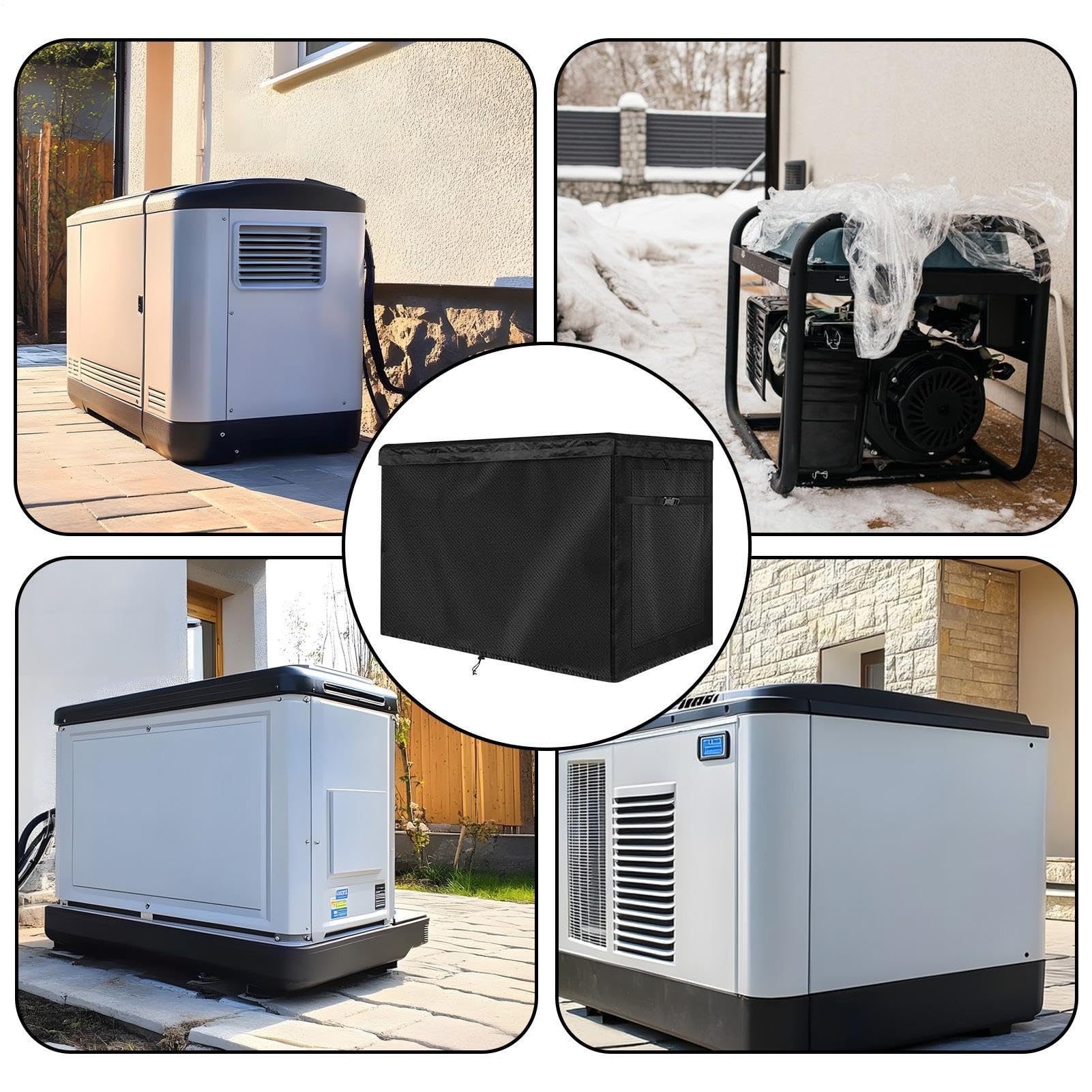 Copertura per Generatore da Esterno Tessuto Oxford 420D con Protezione