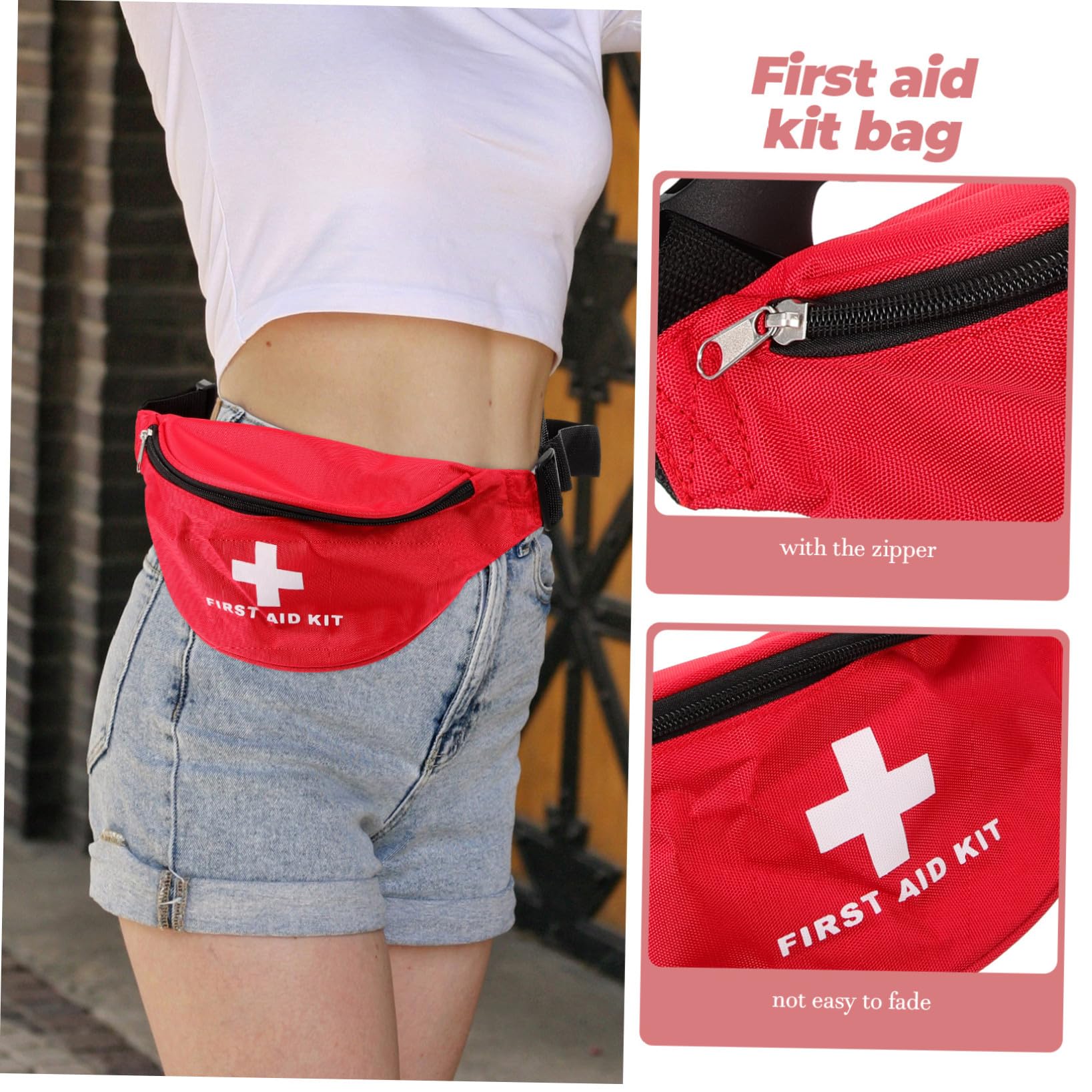 ibasenice 6piezas Bolsa De Emergencia Médica Portátil Para y Actividades Kit De Para Camping Senderismo y Diseño Ergonómico y Resistente Al Polvo