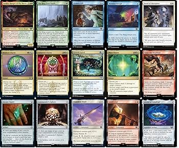 マジック：ザ・ギャザリング LOTR 4 commander decks Amazon.com: Magic: The Gathering The Lord of The Rings