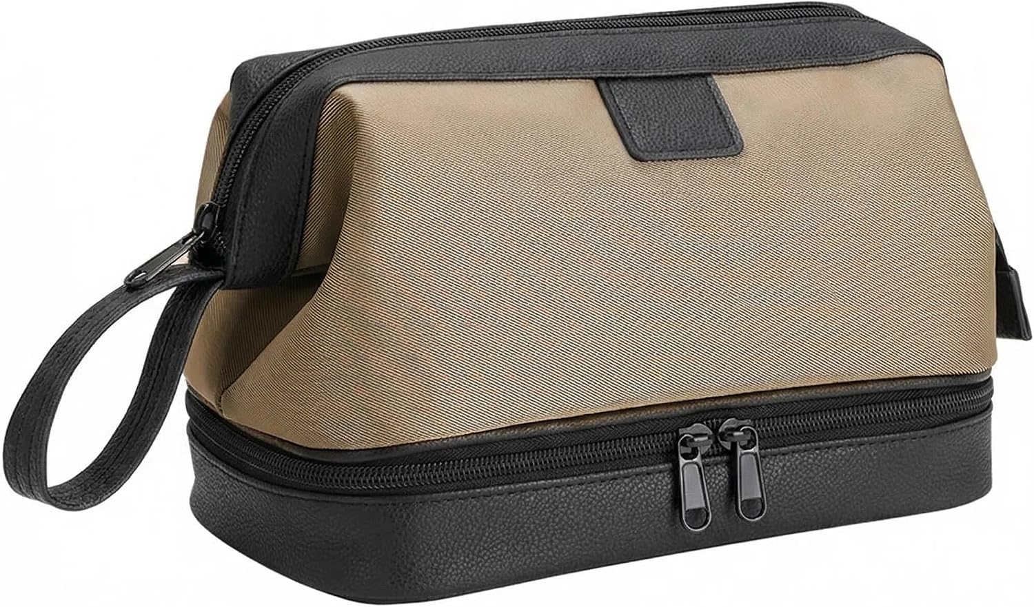 Wet Dry Separating Toiletry Bag Waterproof Double Layer Storage