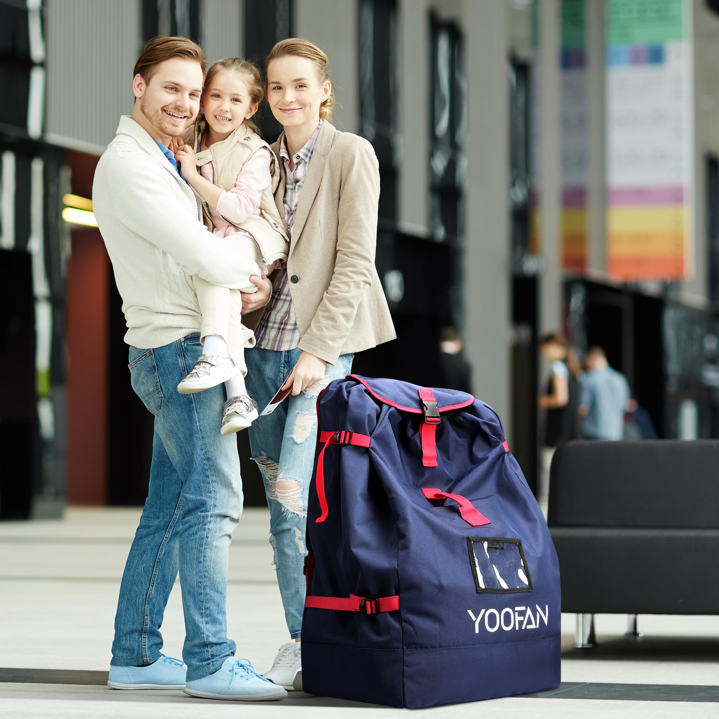 YOOFAN 900D Kinderwagen Transporttasche Flugzeug–Neue Verbesserte Robuste Transporttasche Kindersitz -Transporttaschen für Kinderwagen Reisen