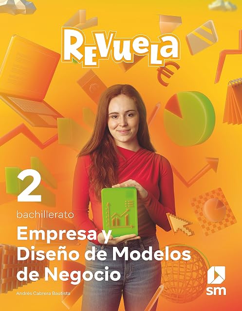 Portada de Economia 2º Bachillerato Proyecto Revuela Ed 2023 Mec