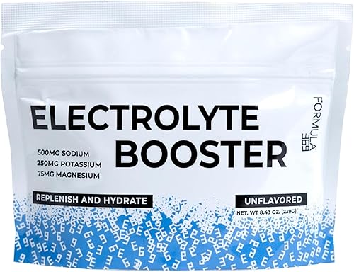 Miniatura 12 de Potenciador de electrolitos salado melocotón mango 50 porciones para hidratación diaria, ejercicio, deportes de resistencia