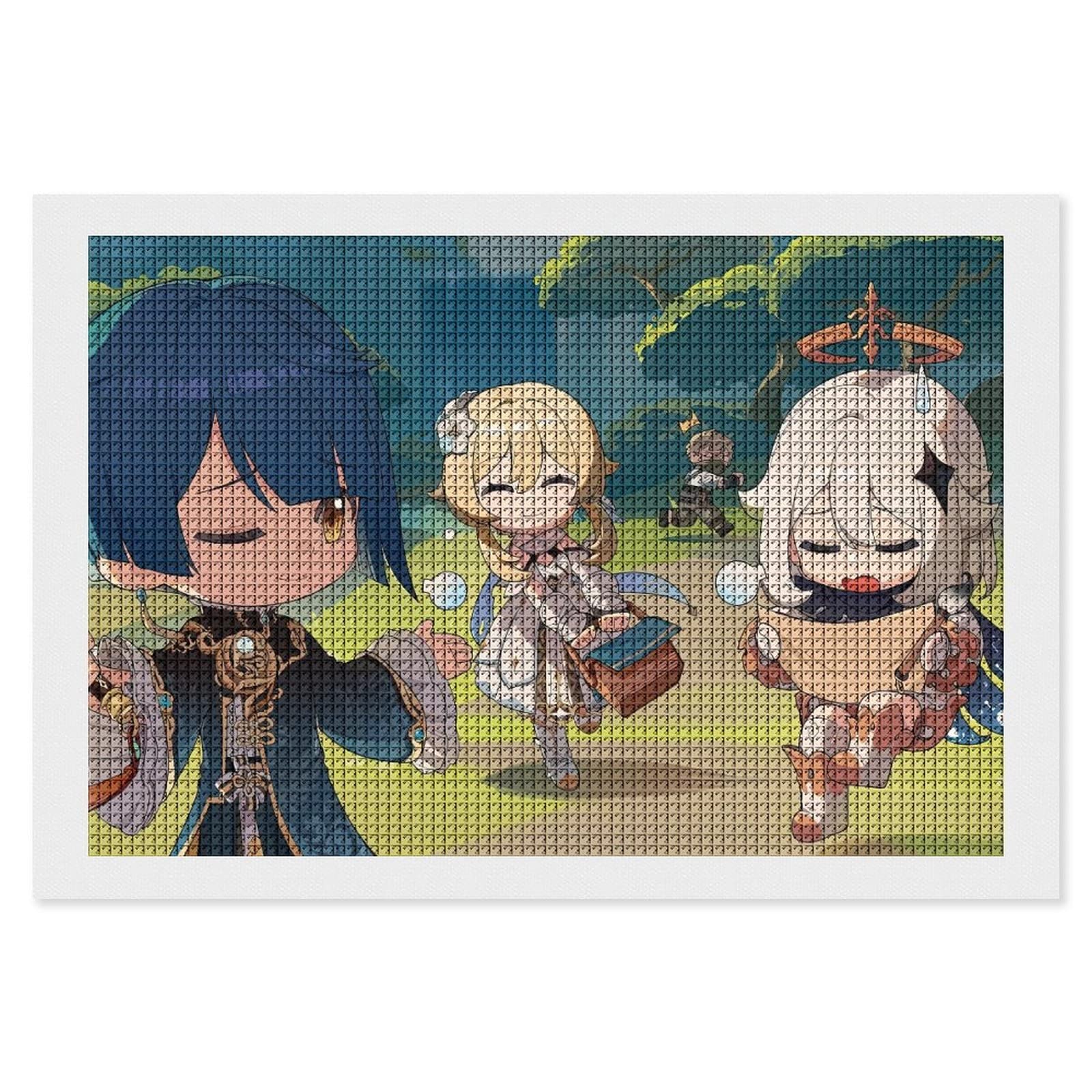 ダイヤモンドアート　原神 Amazon | 原神ダイヤモンドアートダイヤモンドアート キット全面